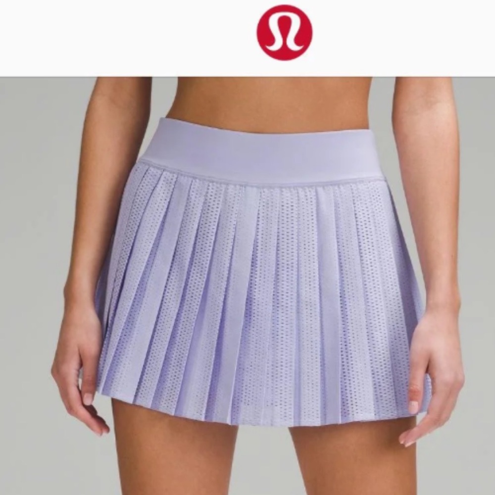 Lavender Pleated Women's Skirt Lululemon